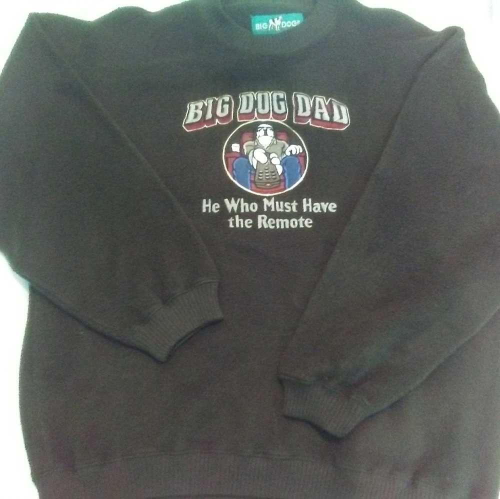 Big Dog Dad by Big Dog Men's L Pullover Sweatshirt